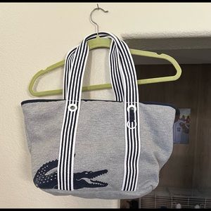 New Lacoste soft shoulder bag